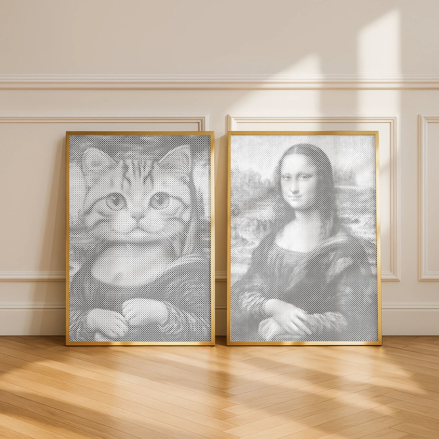 Mona Lisa Kat | Stippenschilderijpakket