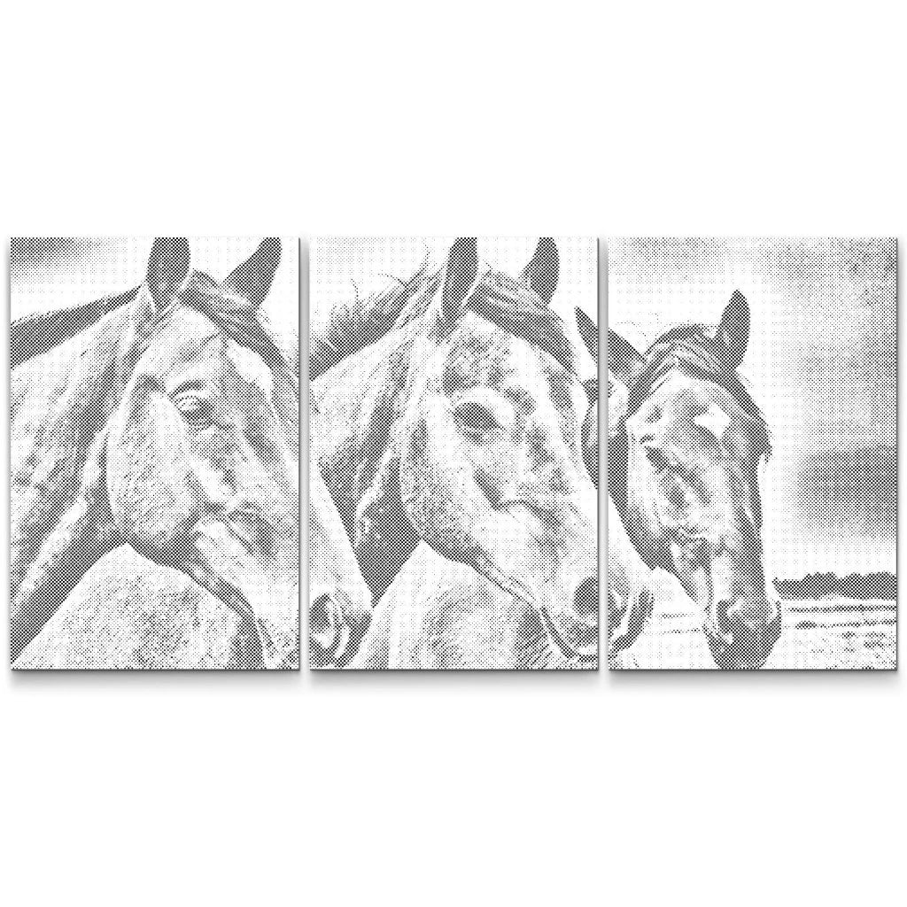 abstraktes farbiges Muster mit fließenden Tropfen in Violett und Blau