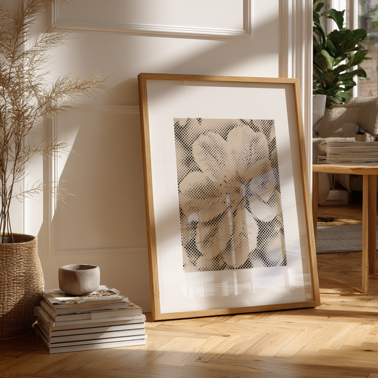 Appelbloesem | Stippenschilderijpakket als afgewerkt stippelschilderij kunstwerk