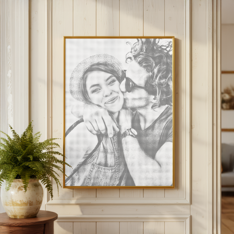 Maak een persoonlijke dot painting