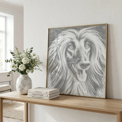 Afghaanse Windhond | Stip Schilderen Kit
