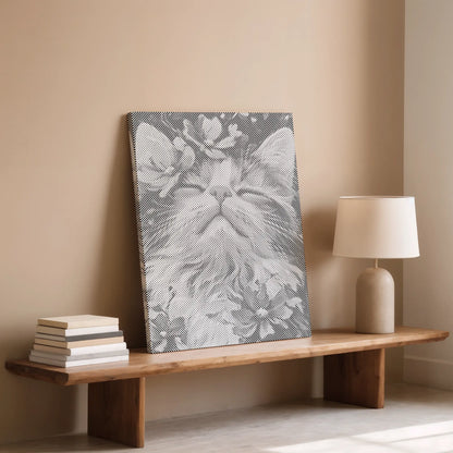 Kat met Bloemen | Stolp Schilderset