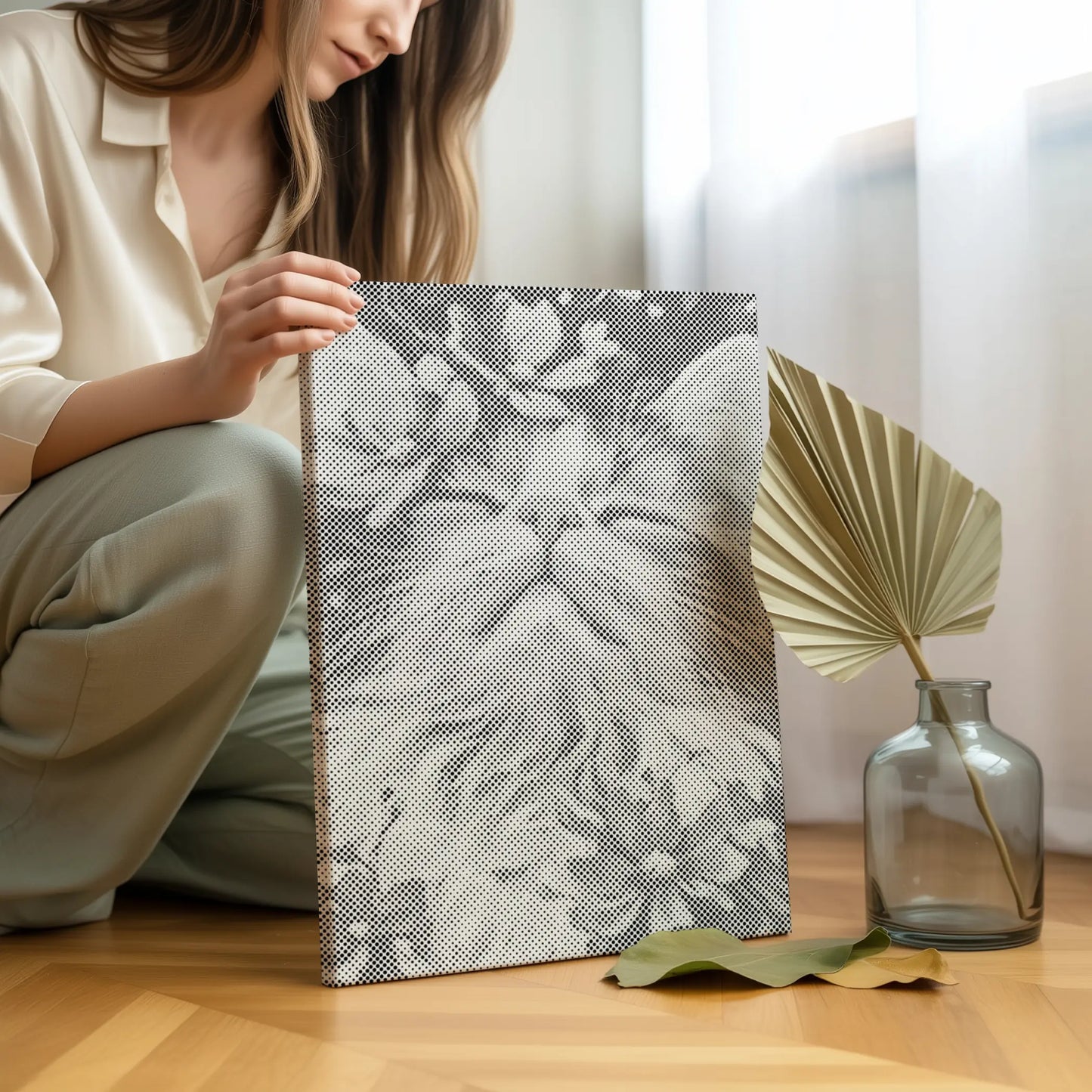 Kat met Bloemen | Stolp Schilderset