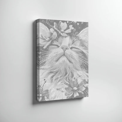 Kat met Bloemen | Stolp Schilderset