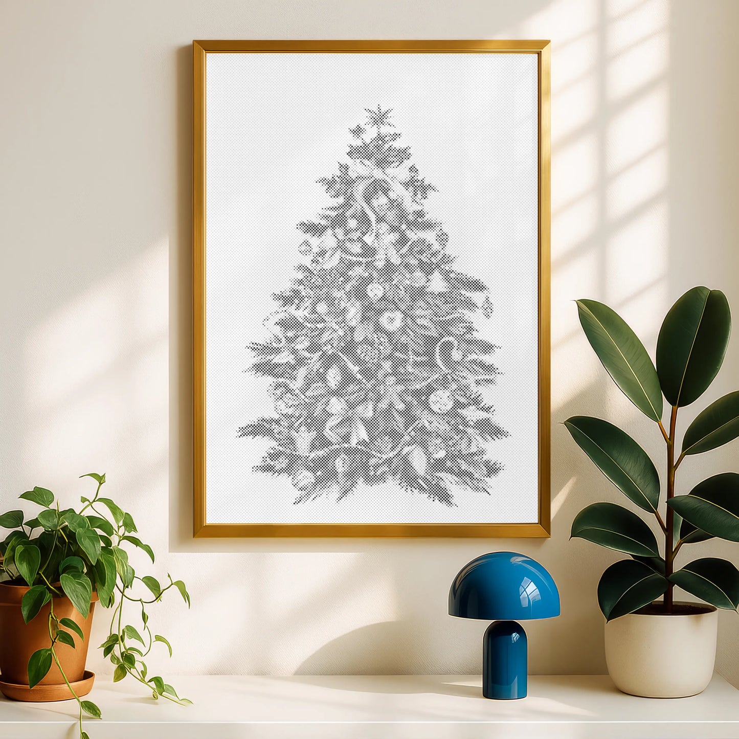 Kerstboom | Stippelschilderkit