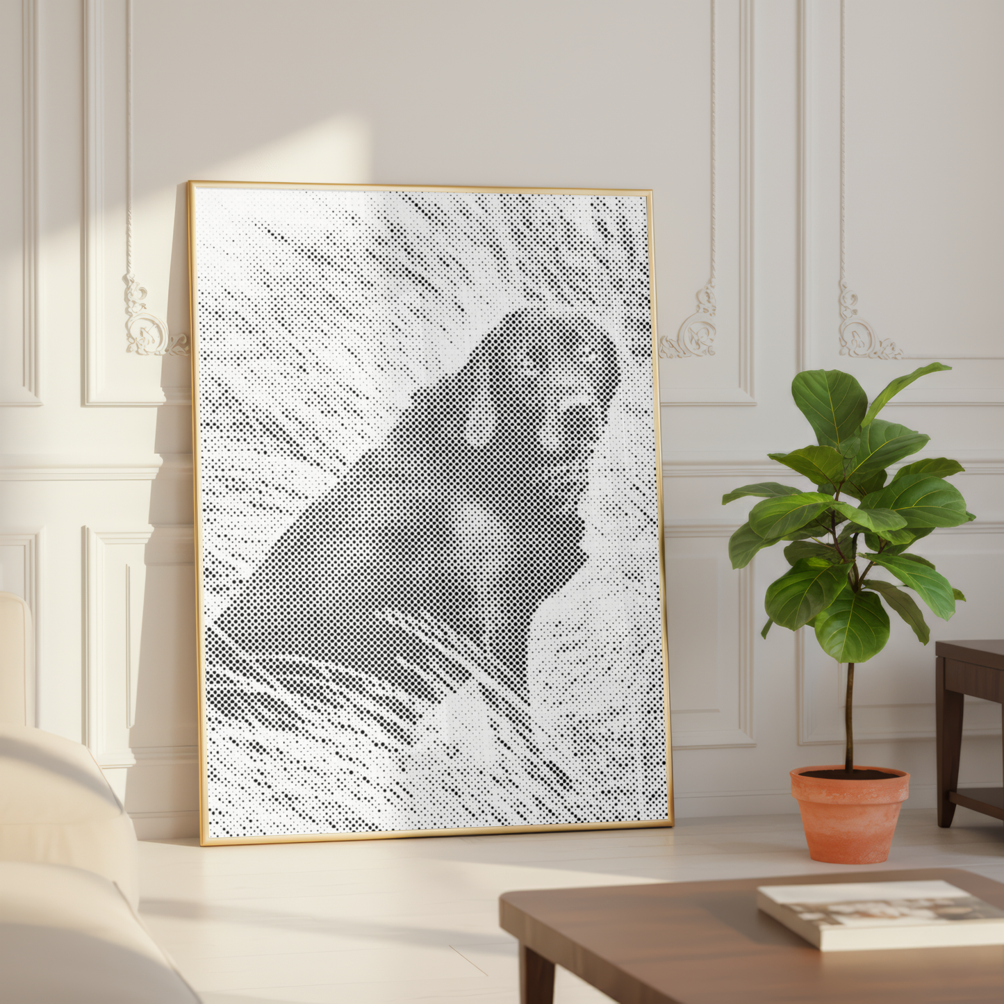 DEIN FOTO ALS DOT PAINTING