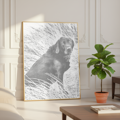 Custom Photo – stippelschilderij