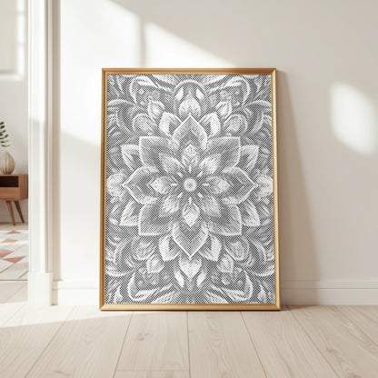 Bloemen Mandala | Dot Painting Kit