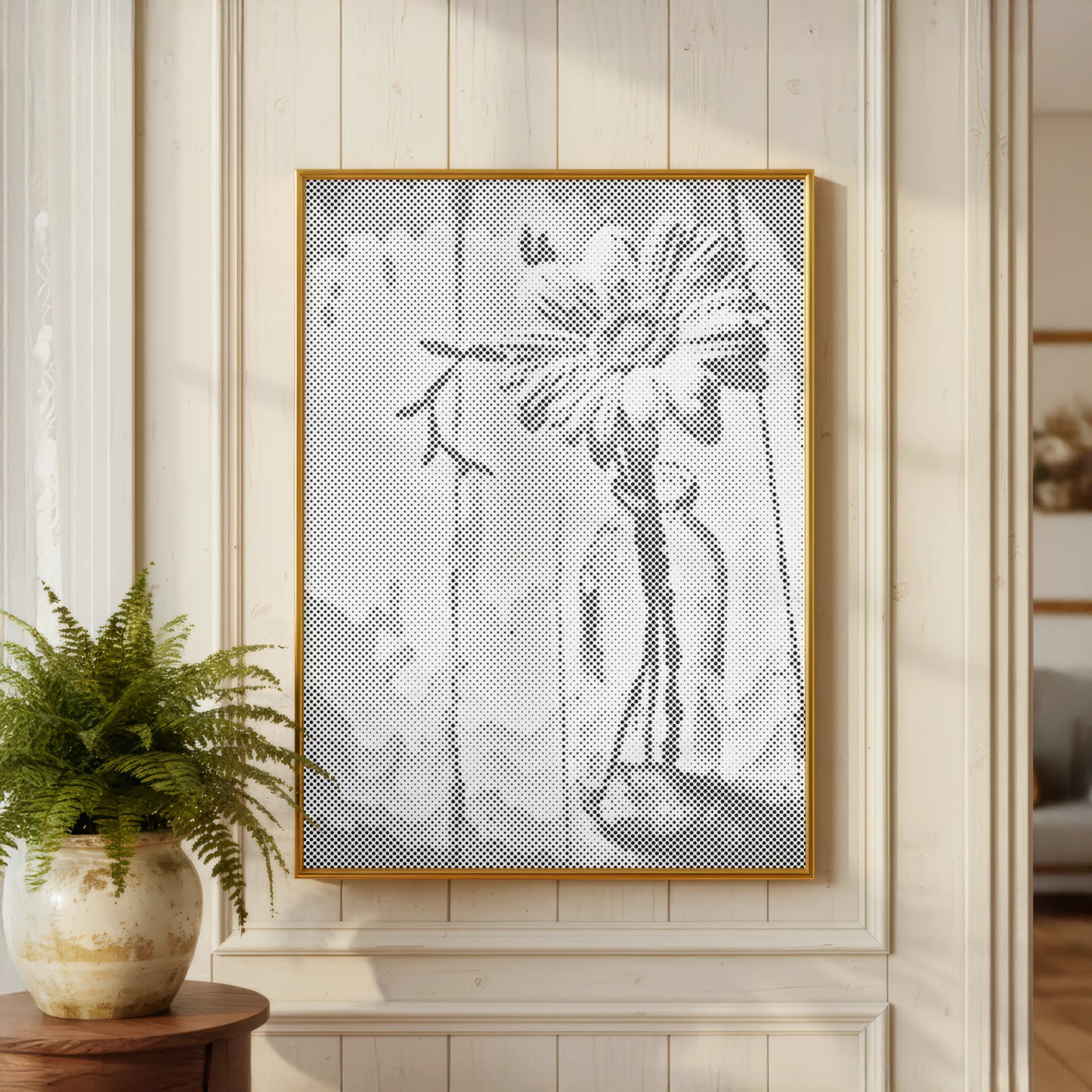 Bloem in Glas | Stippen Schilderen Pakket