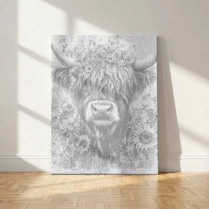 Highland Bloom | Dot Painting Kit