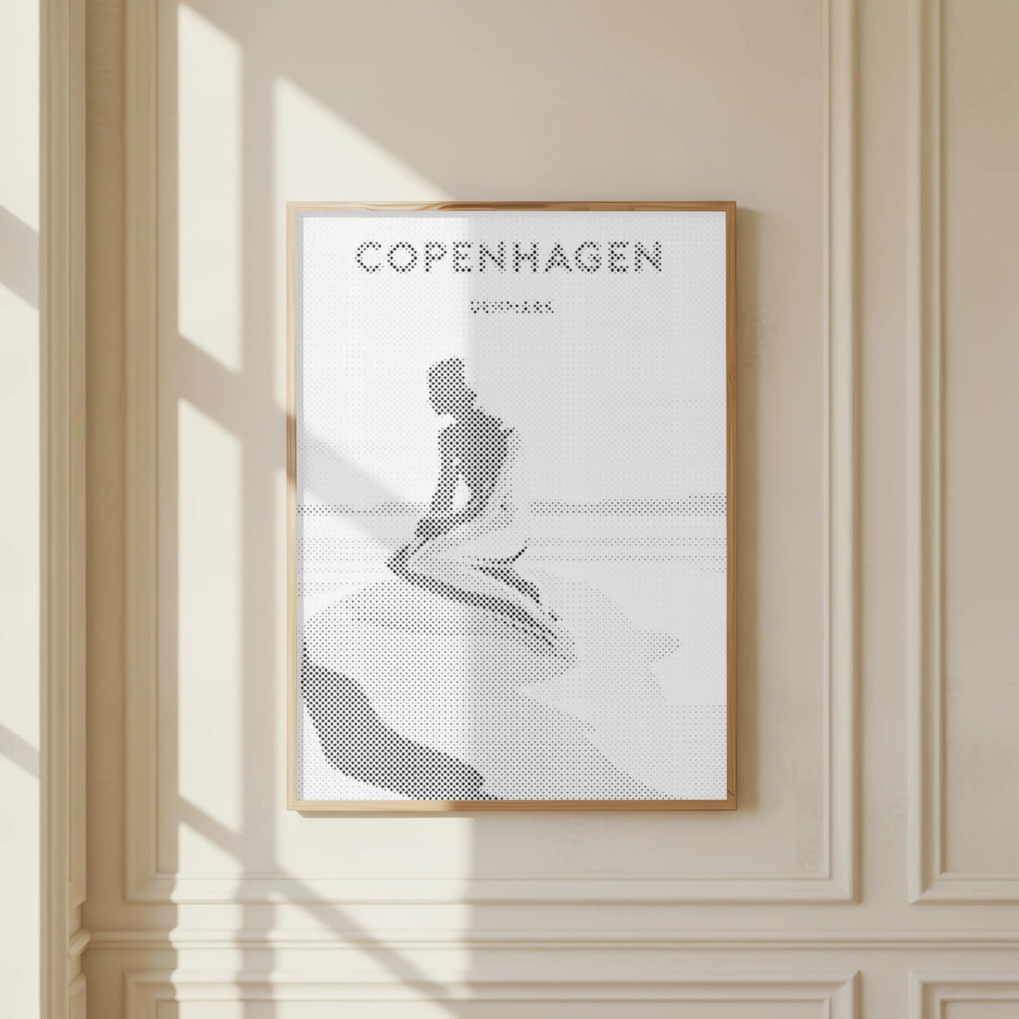 Kleine Zeemeermin Kopenhagen | Dot Painting Pakket