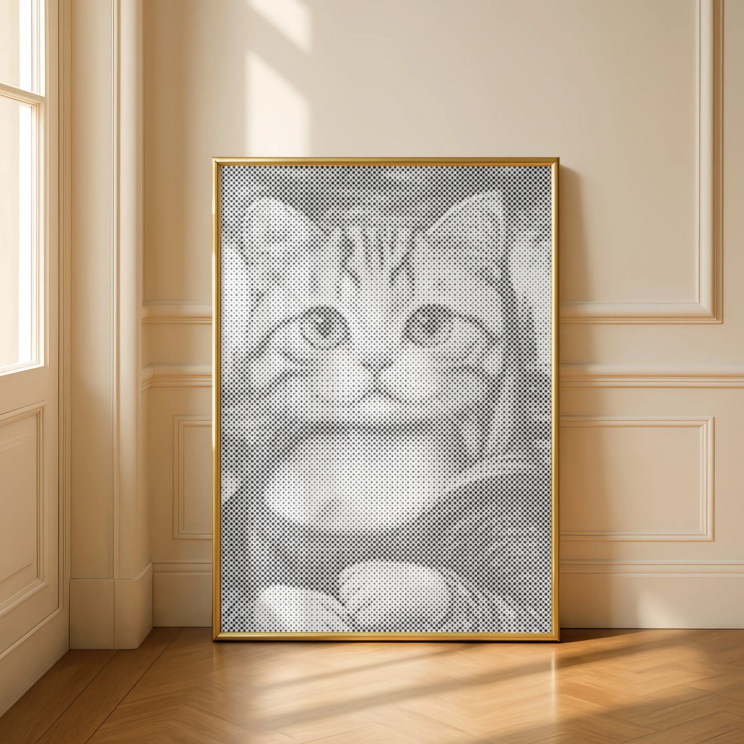 Mona Lisa Kat | Stippenschilderijpakket