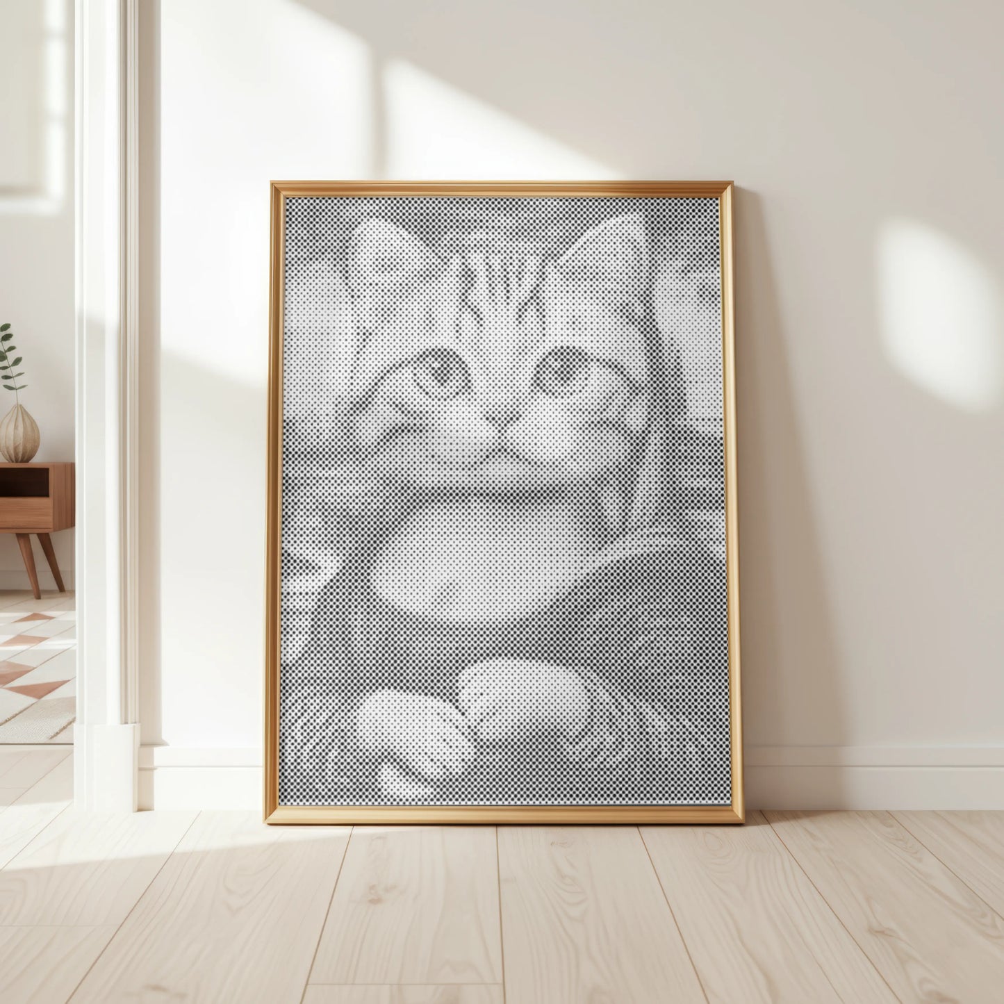 Mona Lisa Kat | Stippenschilderijpakket