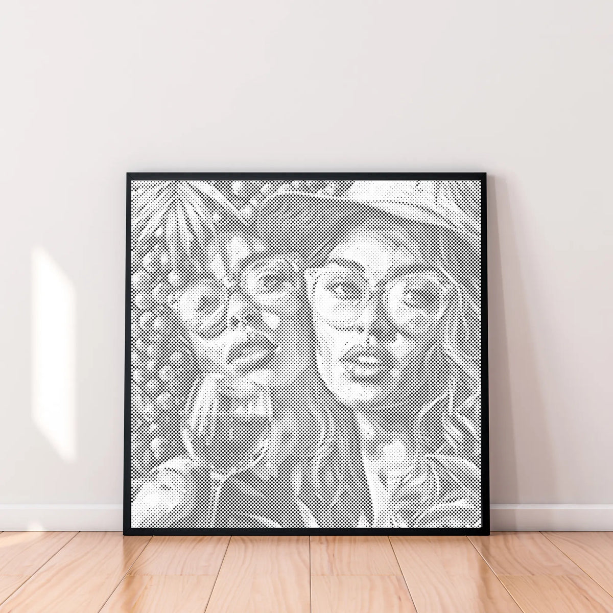 Party Girls | Stip Schilderen Kit als afgewerkt stippelschilderij kunstwerk