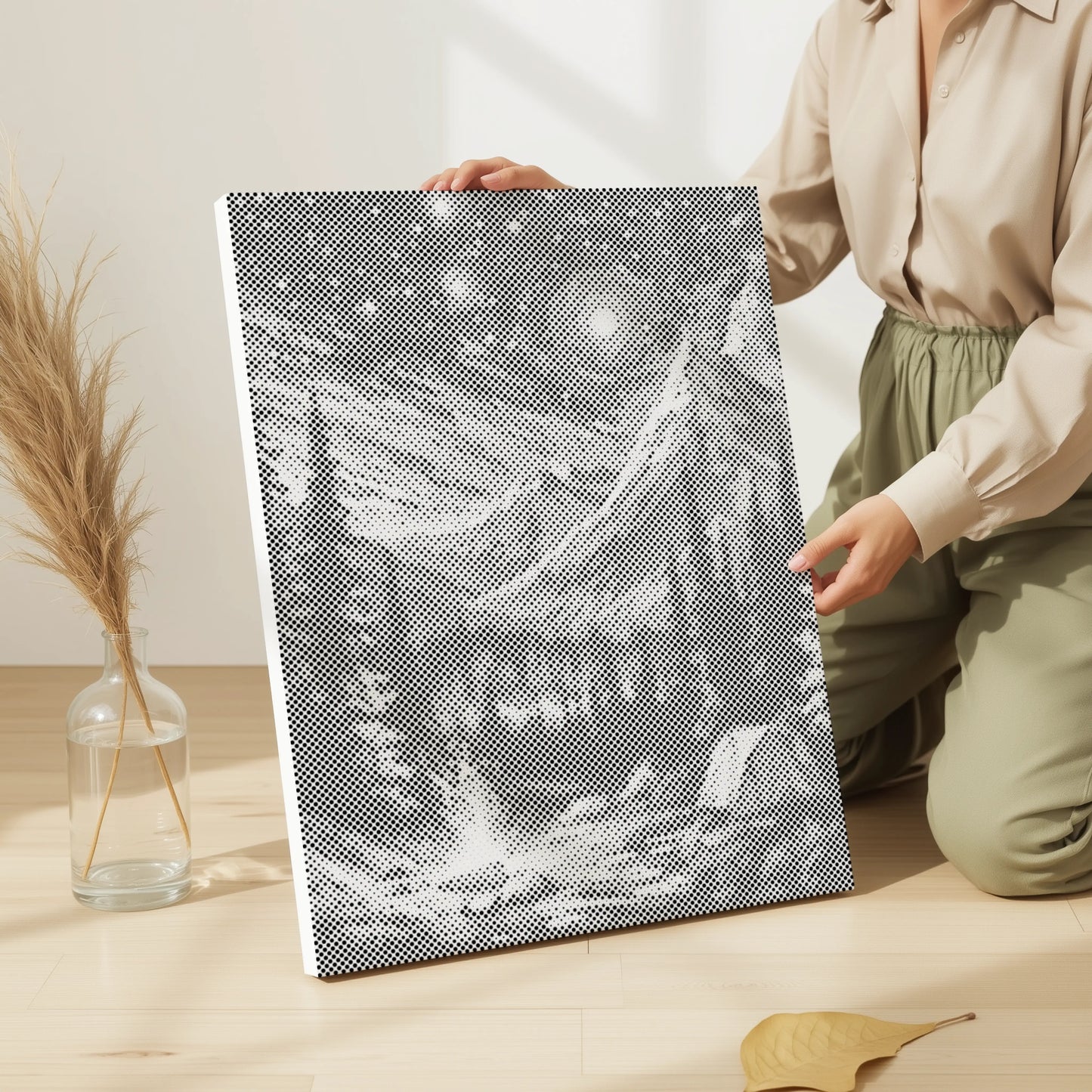 Sterrenhemel bij het kampvuur | Dot Painting Pakket