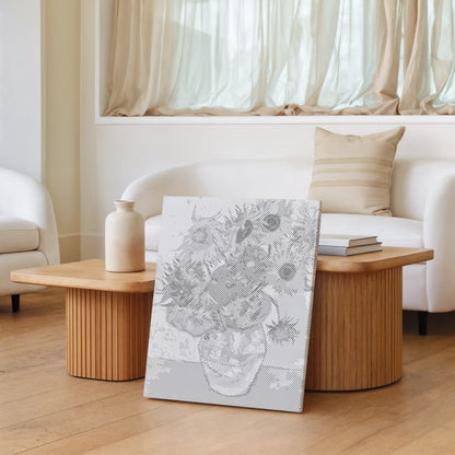 Van Gogh Zonnebloemen | Stip Schilderen Kit