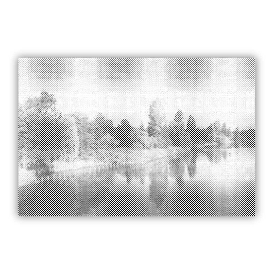 Hyde Park Londen | Stippel Schilderen Kit als afgewerkt stippelschilderij kunstwerk