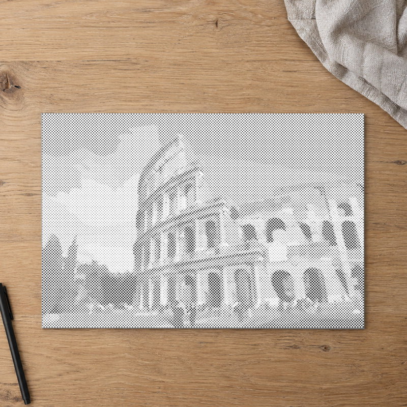 Colosseum Rome | Stippelschilderij Kit als afgewerkt stippelschilderij kunstwerk